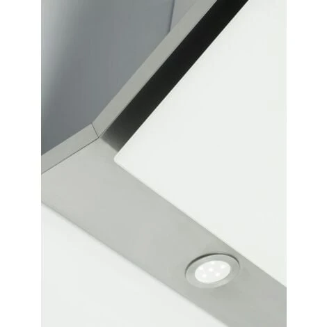 Designair ART28362 90cm Bianco Linear Angled Glass Cooker Hood 4 Designair ART28362 90cm Bianco Linear Angled Glass Cooker Hood - Image 4