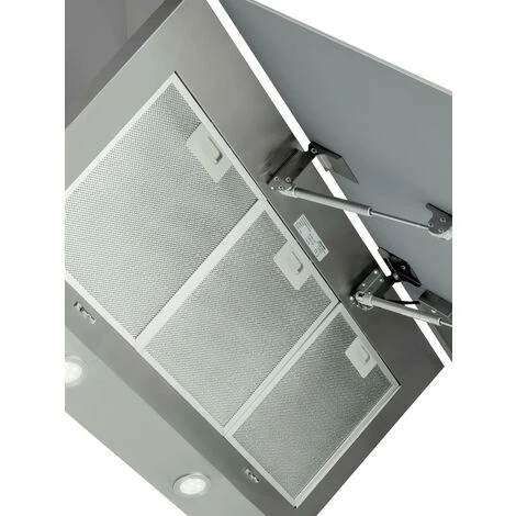 Designair ART28362 90cm Bianco Linear Angled Glass Cooker Hood 5 Designair ART28362 90cm Bianco Linear Angled Glass Cooker Hood - Image 5