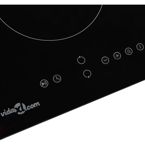 Ceramic Hob With 2 Burners Touch Control 3000 W VidaXL 4 Ceramic Hob With 2 Burners Touch Control 3000 W VidaXL - Image 4
