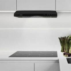 Klarstein UW60BL Extractor Cooker Hood 115W Stainless Steel Black -Home Chef Shop 14842152 3
