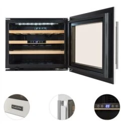 Klarstein Vinsider 24 Built-In Uno Built-In Wine Fridge 24 Bottles 57 L -Home Chef Shop 22969158 3