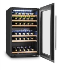 Klarstein Vinsider 35D Built-in Wine Refrigerator 128 Litres 41 Bottles Of Wine 2 Zones -Home Chef Shop 22969159 5