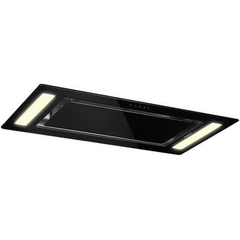 Klarstein Remy Ceiling Hood 90 Cm 619 M³/h 230W 3 Levels Remote Control 1 Klarstein Remy Ceiling Hood 90 Cm 619 M³/h 230W 3 Levels Remote Control