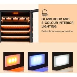 Klarstein Vinovilla Grande 165 Built-in Duo Wine Fridge 425l 165 Bottles 3-colour Glass Door -Home Chef Shop 22969417 4