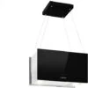 Klarstein Kronleuchter L Island Exhaust Hood 60cm Exhaust Air: 590m³ / H LED Touch Black