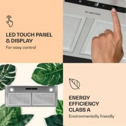 Klarstein Paolo Cooker Hood Built-in 72 Cm EEC: A 593 M³/h -Home Chef Shop 22970438 5