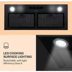 Klarstein Paolo Cooker Hood Built-in 72 Cm EEC: A 593 M³/h LED Touch 7 Klarstein Paolo Cooker Hood Built-in 72 Cm EEC: A 593 M³/h LED Touch -Home Chef Shop 22970442 3