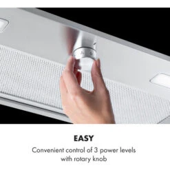 Klarstein Simplica Extractor Hood Recessed 70cm Exhaust Air: 400 M³ / H LED Stainless Steel -Home Chef Shop 22970641 3