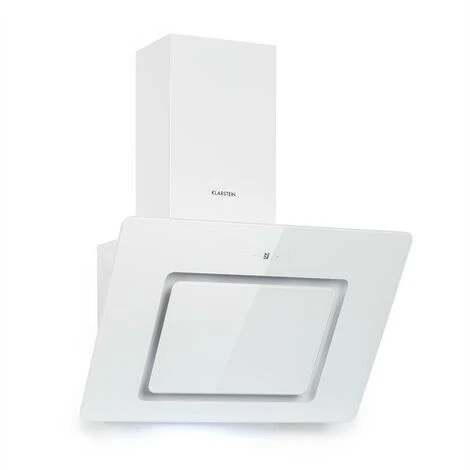 Klarstein Sofia 60 Extractor Hood 300 M³ / H Touch Control Glass Front White 1 Klarstein Sofia 60 Extractor Hood 300 M³ / H Touch Control Glass Front White