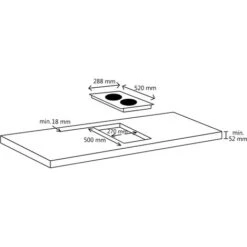 Ceramic Hob With 2 Burners Touch Control 3000 W -Home Chef Shop 29796210 5