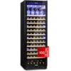 Klarstein Vinovilla Grande 165 Built-in Uno Onyx Large Capacity Wine Fridge 433 Litres 165 Bottles