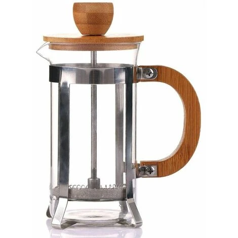Coffee Filters 350Ml Glass Coffee Pot Coffee Pot Heat Resistant Elegant Filtration French Press Coffee Machine French Press Wooden Lid Filter -Home Chef Shop 35539818 1