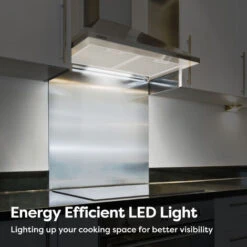 CIARRA 201SS60 Cooker Hood 60cm With Carbon Filters 370m3/h Class A Wall Mounted Extractor Hood 7 CIARRA 201SS60 Cooker Hood 60cm With Carbon Filters 370m3/h Class A Wall Mounted Extractor Hood -Home Chef Shop 36409465 3