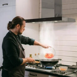 CIARRA 4 Speeds Class A++ 650m3/h Touch Control Linear Cooker Hood 90cm -CBCS9102 -Home Chef Shop 36409474 4