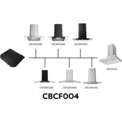 CIARRA CB506 Carbon Filter (1PC) - Accessories For CIARRA Cooker Hoods -Home Chef Shop 36409479 3