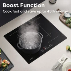 CIARRA Built-in 4 Zones Induction Hob, Integrated Electric Cooktop With 2 Flex Zones 7200W-CD4BFFBIH -Home Chef Shop 36409487 3
