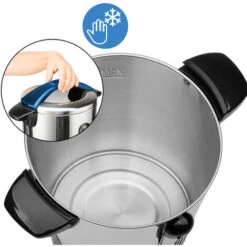 Monzana Mulled Wine Kettle 8.8L Stainless Steel Hot Drink Dispenser Temperature Setting 30-110°C Including Drip Tray 20 Litre -Home Chef Shop 36599960 5