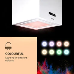 Klarstein Kronleuchter Smart, Island Hood, 595m³ / H, App Control, LED Panel -Home Chef Shop 39501053 4