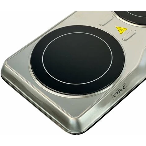 Oypla 2000W Ceramic Portable Infrared Electric Double Hot Plate Hob 5 Oypla 2000W Ceramic Portable Infrared Electric Double Hot Plate Hob - Image 5