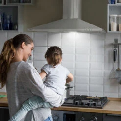 CIARRA 90cm Cooker Hood 2pcs Carbon Filters Class A 370m3/h Stainless Steel Chimney Hood -201SS90 -Home Chef Shop 42185727 4