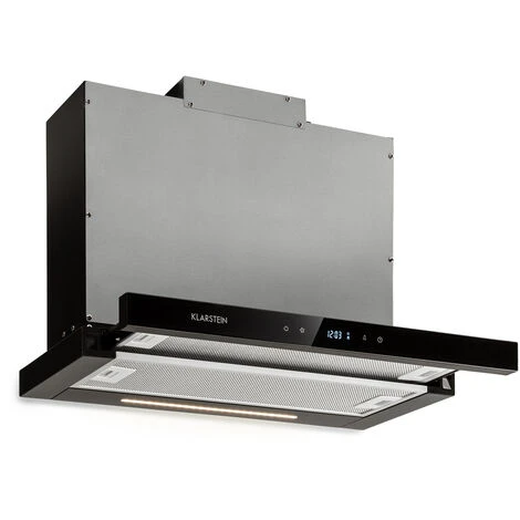 Klarstein Mariana Neo 60, Flat Screen Hood, 60cm, 640 M³ / H, Exhaust Air, LED 1 Klarstein Mariana Neo 60, Flat Screen Hood, 60cm, 640 M³ / H, Exhaust Air, LED