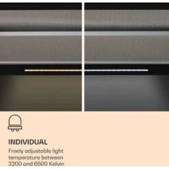 Klarstein Mariana Neo 60, Flat Screen Hood, 60cm, 640 M³ / H, Exhaust Air, LED 7 Klarstein Mariana Neo 60, Flat Screen Hood, 60cm, 640 M³ / H, Exhaust Air, LED -Home Chef Shop 42770283 3