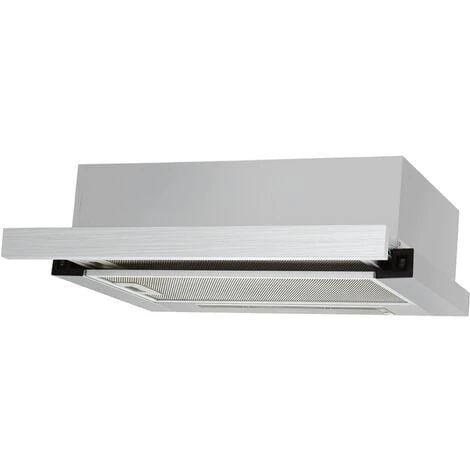Econolux ART11337 60cm Telescopic Cooker Hood Stainless Steel 1 Econolux ART11337 60cm Telescopic Cooker Hood Stainless Steel