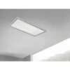 ViandPro - Aria Flush Fit Ceiling Hood 90 X 30 Black - White Glass / Stainless Steel