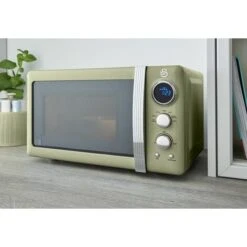 Swan Retro 800W LED Digital Microwave Green -Home Chef Shop 53434704 3