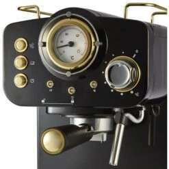 Swan Gatsby Pump Espresso Coffee Machine Black -Home Chef Shop 54674068 4