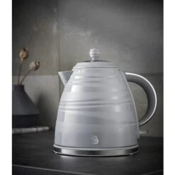 Swan Symphony 1.7L Grey Jug Kettle -Home Chef Shop 54674091 3