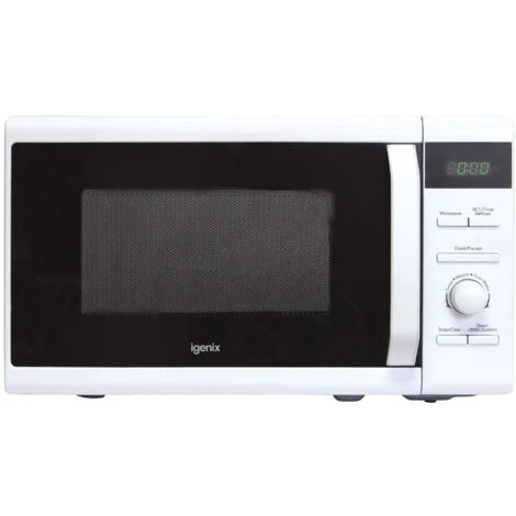 Igenix Digital Microwave, 8 Cooking Settings, 20 Litre, 800W, White - IG2096 1 Igenix Digital Microwave, 8 Cooking Settings, 20 Litre, 800W, White - IG2096