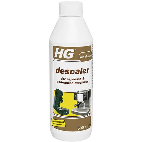 HG Espresso/ Pod Coffe Machine Descaler 0.5L 1 HG Espresso/ Pod Coffe Machine Descaler 0.5L