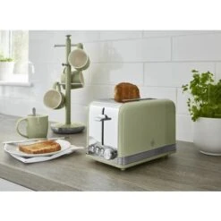 Swan 2 Slice Retro Green Toaster -Home Chef Shop 59824513 4