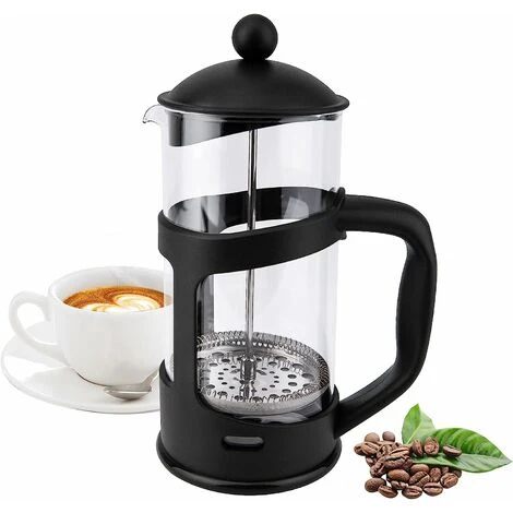 French Press Coffee Maker 2 Cups, Cafetiere Coffee Press, Perfect For Coffee Lover Gifts Morning Coffee, Maximum Flavor Coffee Brewer With Stainless Steel Filter, 12 Oz/350 ML 1 French Press Coffee Maker 2 Cups, Cafetiere Coffee Press, Perfect For Coffee Lover Gifts Morning Coffee, Maximum Flavor Coffee Brewer With Stainless Steel Filter, 12 Oz/350 ML