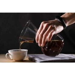 Pour Over Coffee Maker 20 Oz,Pour Over Coffee Dripper Glass Carafe,Pour Over Coffee Maker With Handle,Pour Over Coffee Maker With Borosilicate Glass Carafe -Home Chef Shop 60700269 4