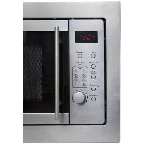 SIA BIM20SS Stainless Steel 20L Integrated Built In Digital Timer Microwave Oven 4 SIA BIM20SS Stainless Steel 20L Integrated Built In Digital Timer Microwave Oven - Image 4