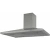 SIA CHL100SS 100cm Stainless Steel Chimney Cooker Hood Kitchen Extractor Fan