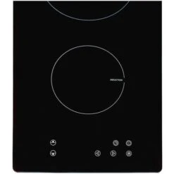 SIA INDH30BL 30cm Black Domino 2 Zone Touch Control Electric Induction Hob -Home Chef Shop 65334602 3