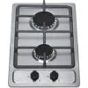 SIA SSG302SS 30cm Domino Gas Hob In Stainless Steel LPG Kit & Cast Iron Stands
