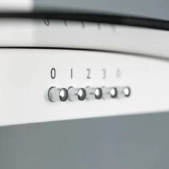 SIA CGH60WH 60cm White Curved Glass Chimney Cooker Hood Kitchen Extractor Fan -Home Chef Shop 65334648 3