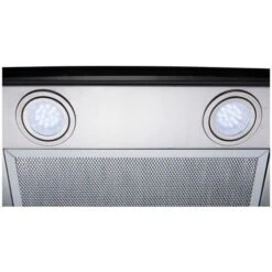 SIA 60cm Stainless Steel Touch Control LED Edge Lit Curved Glass Cooker Hood Fan -Home Chef Shop 65334653 5