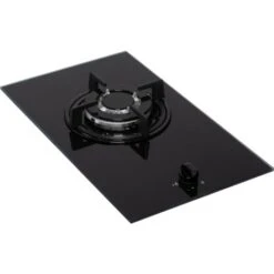 SIA GHG101BL 30cm Black Single Burner Gas On Glass Domino Hob With LPG Kit & FFD -Home Chef Shop 65334658 3