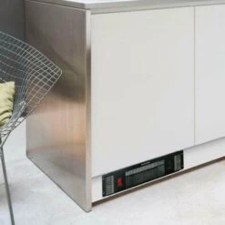 SIA PLH2 2kW Black Slimline Electric Built-in Kitchen Plinth Space Heater -Home Chef Shop 65334730 3