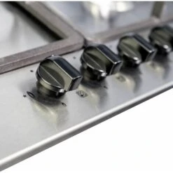 SIA SSG601SS 60cm Stainless Steel 4 Burner Gas Hob With Cast Iron Pan Stands -Home Chef Shop 65334735 5