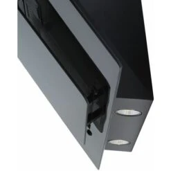 SIA AGE71BL 70cm Black 3 Colour LED Edge Lit Angled Glass Cooker Hood Extractor -Home Chef Shop 65334758 3