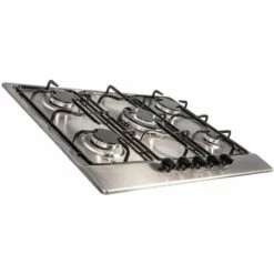 SIA SSG702SS 70cm 5 Burner Gas Hob In Stainless Steel With Enamel Pan Stands 9 SIA SSG702SS 70cm 5 Burner Gas Hob In Stainless Steel With Enamel Pan Stands -Home Chef Shop 65334798 5