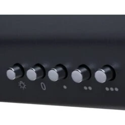 SIA STE50BL 50cm Black Slimline Visor Cooker Hood Kitchen Extractor Fan -Home Chef Shop 65334836 4