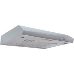 SIA STH60SI 60cm Silver Slimline Visor Cooker Hood Kitchen Extractor Fan