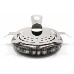 Hawthorne Cocktail Strainer Stainless Steel Bar Strainer Professional 4 Prong Strainer With 100 Wire Spring 8 Hawthorne Cocktail Strainer Stainless Steel Bar Strainer Professional 4 Prong Strainer With 100 Wire Spring -Home Chef Shop 68106744 4